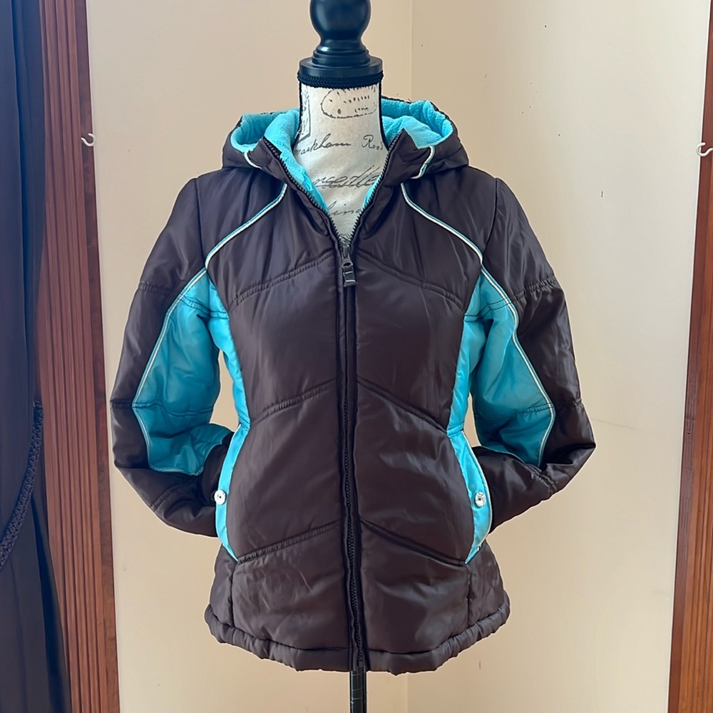 WTXtreme Weathertamer Winter / Snow Jacket | Brown/Blue | Youth Large (14-16)
